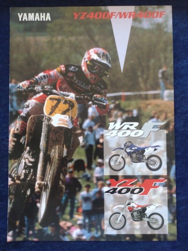 Yamaha yz400f wr400f prospekt - yamaha,