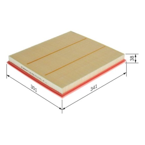 Luftfilter bosch 026 400 - 400, 373