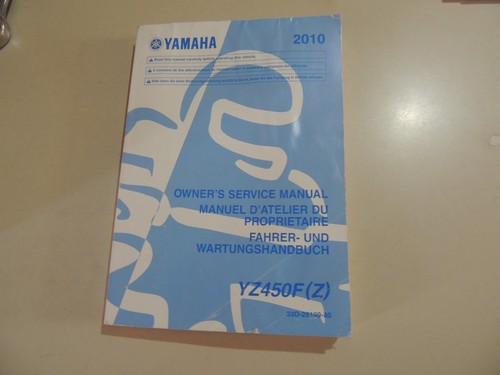 2010 yamaha 400 - 2010, yz